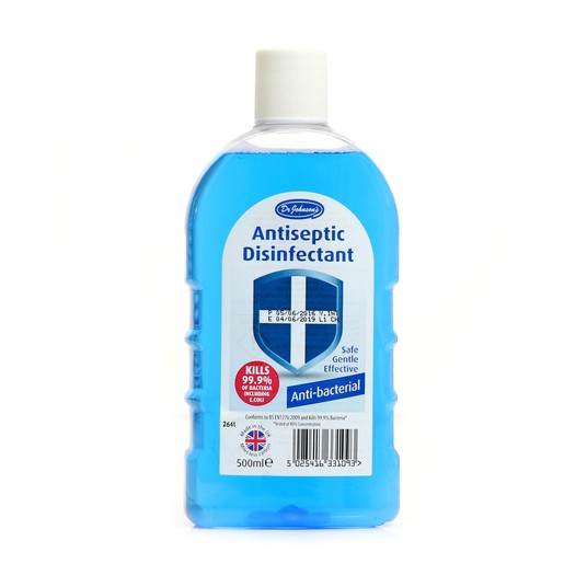 Dr Johnson's Antiseptic Disinfectant Anti Bacterial 500ml